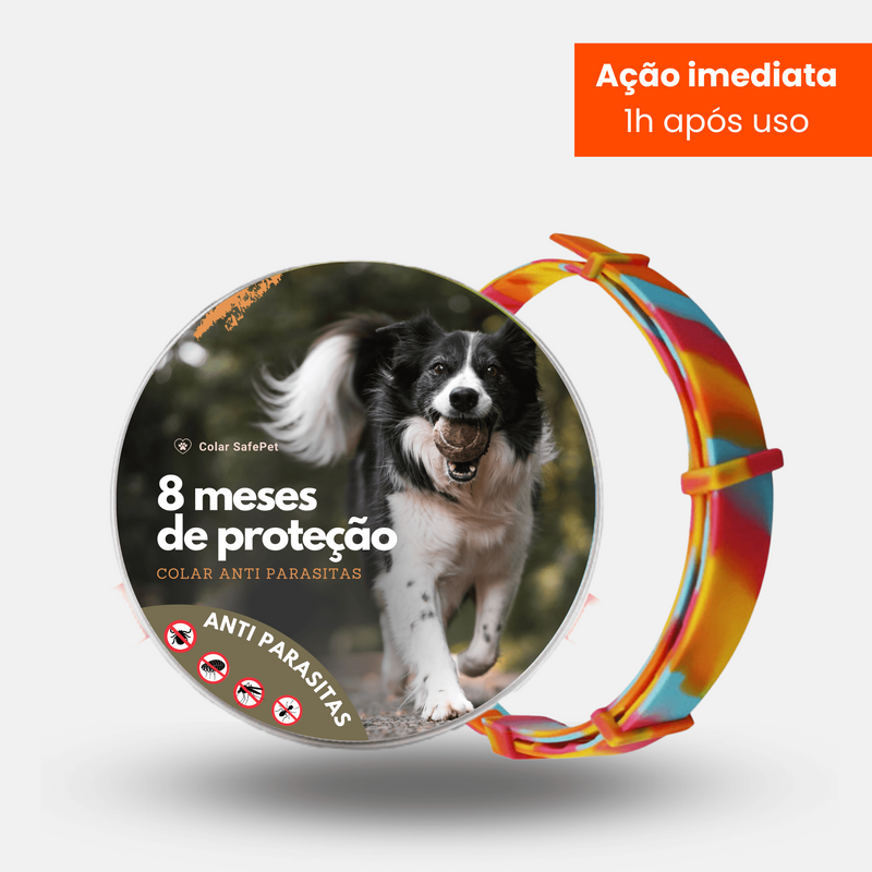 Colera Anti Pulgas e Carrapatos Original - 8 Meses de Proteção