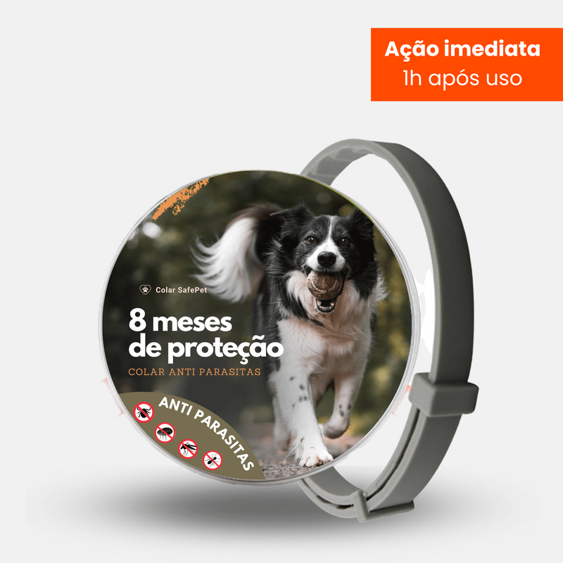 Colera Anti Pulgas e Carrapatos Original - 8 Meses de Proteção