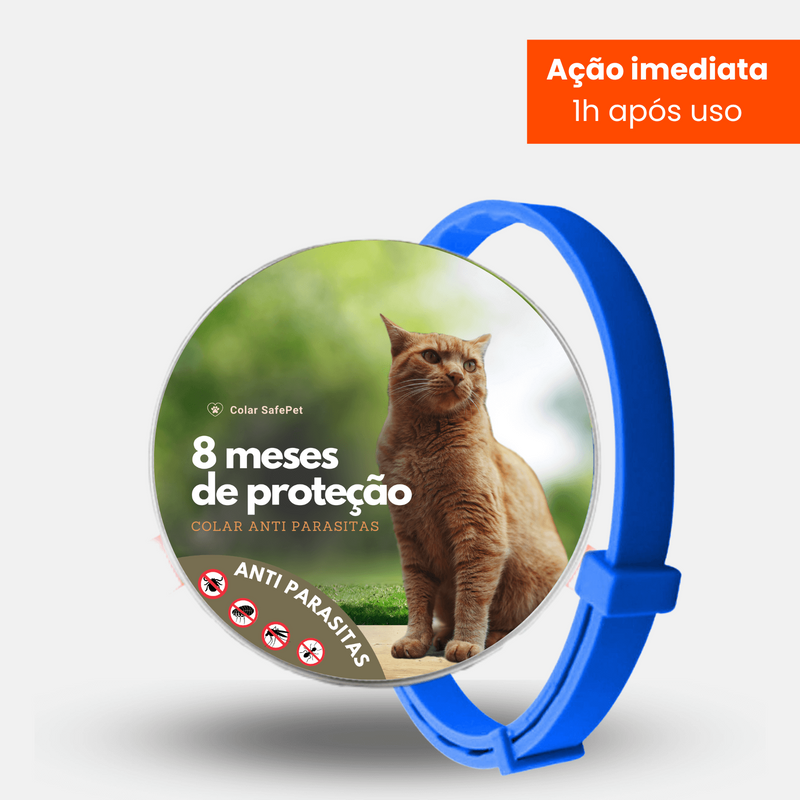 Colera Anti Pulgas e Carrapatos Original - 8 Meses de Proteção