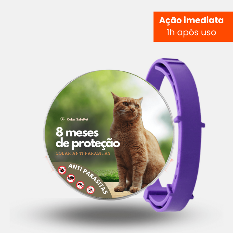 Colera Anti Pulgas e Carrapatos Original - 8 Meses de Proteção