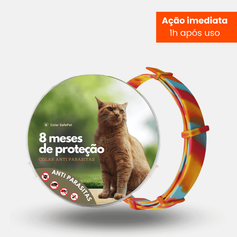 Colera Anti Pulgas e Carrapatos Original - 8 Meses de Proteção